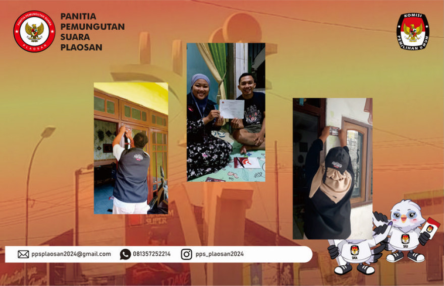 Proses Coklit Pantarlih Desa Plaosan Telah Selesai